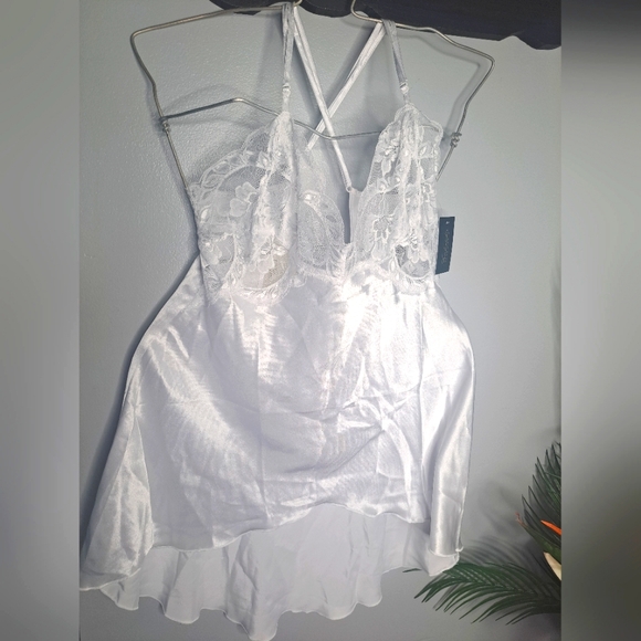 Frederick of Hollywood Gracie White Lingerie Size XL #New - Picture 8 of 8